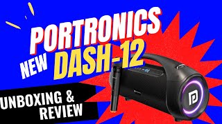 Portronics dash 12 unboxing and Review  Best Portable Speaker for Party  Portronics Speaker Review [upl. by Keller]