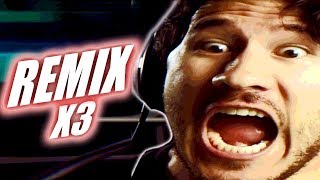 3 MARKIPLIER REMIXES IN 3 DIFFERENT GENRES [upl. by Ahtibbat]