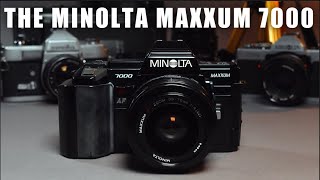 RadFi Review The Minolta Maxxum 7000 [upl. by Acinnej]