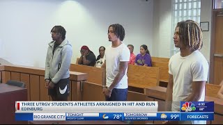 Three UTRGV student athletes charged in hitandrun involving a cyclist [upl. by Atineb]