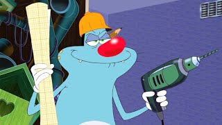 Oggy and the Cockroaches  Oggy the Builder SEASON 4 BEST CARTOON COLLECTION HD [upl. by Sterrett]