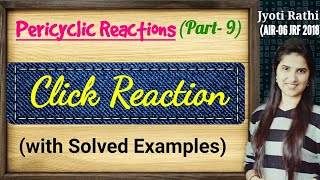 Click ReactionClick chemistrySharpless click reaction 13dipolarcycloaddition reaction in Hindi [upl. by Ahseya]