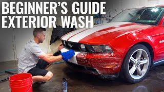 How to Wash a Car at Home  Quick Exterior Detail [upl. by Ahsik]