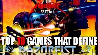 Top 10 Games That DEFINE RazörFist  The Rageaholic [upl. by Marijane]