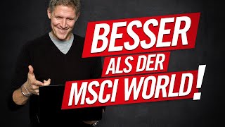 Diese ETFs sind besser als der MSCIWorld [upl. by Dupin823]