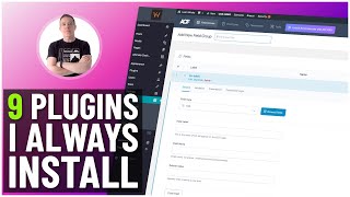 My 9 ESSENTIAL WordPress Plugins For 2023 [upl. by Nabetse439]