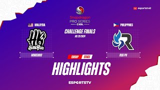 HomeBois vs RSG Philippines HIGHLIGHTS SPS Season 5 Challenge Finals  RSG VS HB ESPORTSTV [upl. by Pren]