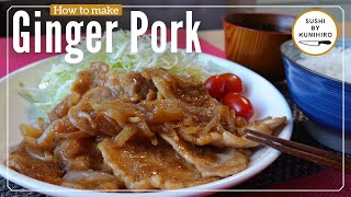 How to make delicious Ginger PorkButa no Shogayaki step by step guide [upl. by Assiralk344]