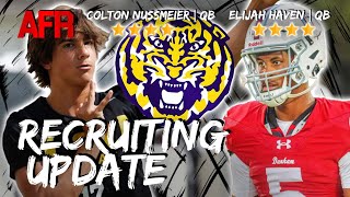 LSU Offers Two 27 QBs  Dave Portnoy Pursuing Bryce Underwood  LSU Tigers Recruiting News [upl. by Giule403]