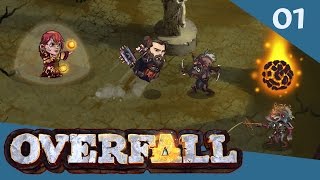 Overfall Gameplay FR  01  Lets play pour la sortie du jeu [upl. by Annaxor]