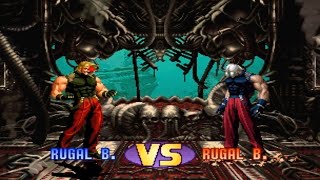 TAS Rugal VS Omega Rugal KoF 98 AE [upl. by Eerdna282]