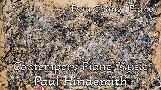 Beautiful contemporary piano piece Hindemith Piano Sonata No 3 Enjoy the magic of modern music [upl. by Binni]