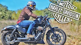 HarleyDavidson Sportster Iron 883  Prueba a fondo [upl. by Silva228]