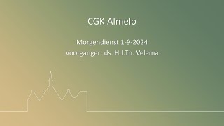 CGK Almelo 192024 morgendienst [upl. by Crocker]