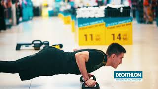 Mânere Flotări Crosstraining Push Up Bars  Domyos by Decathlon [upl. by Leggett989]