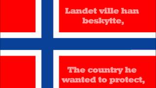 National anthem of Norway Lyrics [upl. by Absa]