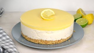 Tarta helada de limón y leche condensada ¡Super fácil [upl. by Solohcin721]