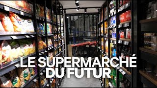 Le supermarché du futur inauguré à Paris [upl. by Inalak]