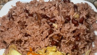 Jamaican Rice and Peas Quick and Easy Jamaican Rice and Peas Rice and Peas Recipe [upl. by Eidnarb]