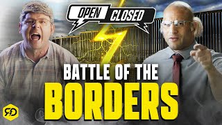 BATTLE OF THE BORDERS Open the Border or Build the Wall  The DEFINITIVE Immigration Rap Battle [upl. by Wamsley]