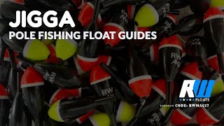 Pole Fishing Floats  Jigga  RW Floats  Handmade Pole Fishing Floats [upl. by Aken445]