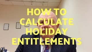 How to Calculate Holidays for Employees in Ireland [upl. by Aisemaj600]