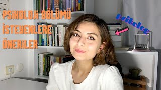 Psikoloji Okumak İsteyen Lise Öğrencilerine Öneriler psikoloji [upl. by Yrem]