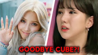 Fans think that GIDLE is leaving CUBE GFRIEND was allegedly forced to DISBAND Taemin is safe [upl. by Kleon]