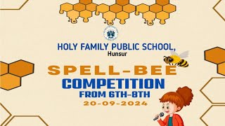 SpellBee competition 202425 [upl. by Archambault995]