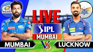 IPL 2024 Live MI vs LSG Match 67  IPL Live Score amp Commentary  Mumbai vs Lucknow  Innings 2 [upl. by Jolanta]