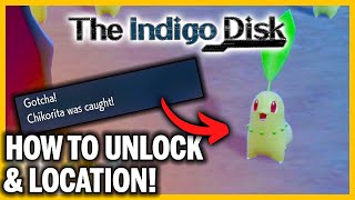 Where to Find Chikorita in Pokémon SV Indigo Disk Location Guide [upl. by Ahsiek]