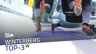 Winterberg  Womens Bobsleigh Top3  IBSF Official [upl. by An]