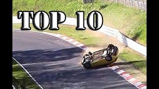 Top 10 of Hardest Crashes on Nürburgring Nordschleife  Crash Compilation 20132017 [upl. by Macintyre461]