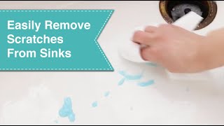 How to Easily Remove Scratches from Your Sink [upl. by Birecree]