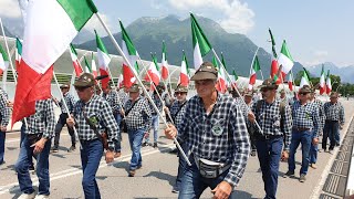 Adunata alpini Triveneto Belluno 2023 [upl. by Eilla474]