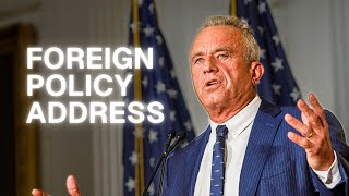 2024 Presidential Policy Perspectives with Robert F Kennedy Jr [upl. by Ojeitak]