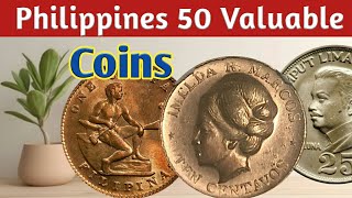 Most Expensive Philippines Coins  50 Rare Coins Values for Serious Collectors [upl. by Dagley]