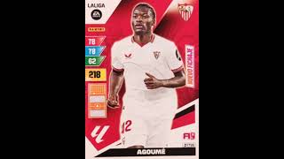 EL CROMO DE LUCIEN AGOUME EN SEVILLA FC [upl. by Arbmik]