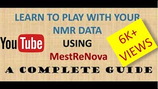 MestReNova Tutorial A Complete Guide  NMR Spectroscopy [upl. by Yarised]