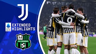 Juventus vs Sassuolo Extended Highlights  Serie A  CBS Sports Golazo [upl. by Gnanmos]