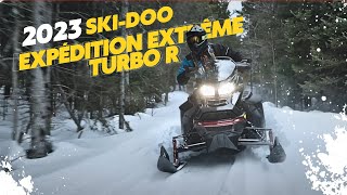 Essai  SkiDoo Expedition Xtreme 2023  Puissance amp Performance ROTAX 900 ACE Turbo R [upl. by Rog903]