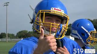 WCSSAA Junior Football  Grand River Renegades vs Jacob Hespeler Hawks [upl. by Infeld]