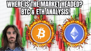 BITCOIN amp ETH UPDATE WHERE ARE WE HEADED [upl. by Gemina]