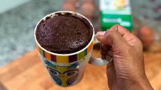 Prepara un brownie en taza en 2 minutos [upl. by Naloc308]