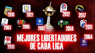 🏆🧐 La MEJOR COPA LIBERTADORES de cada LIGA de SUDAMÉRICA y México en este MILENIO 2000  2022 [upl. by Aliuqahs749]