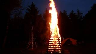 Sonnwendfeuer bei Deutscher Pfadfinder Bund Hohenstaufen [upl. by Esinehc]