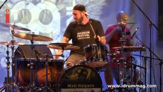 Matt Halpern Drum Solo  Meinl Festival 2012  iDrum Magazine Archives [upl. by Questa]