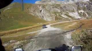 201409 da Bardonecchia al rifugio Scarfiotti in GoldWing [upl. by Ihcalam]