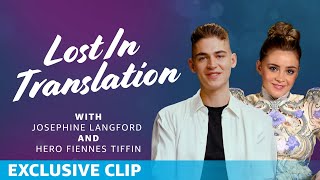 Lost In Translation with Josephine Langford and Hero Fiennes Tiffin  After We Fell [upl. by Mccreery]