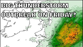 Big Thunderstorm Outbreak on Friday 17th September 2024 [upl. by Izabel]